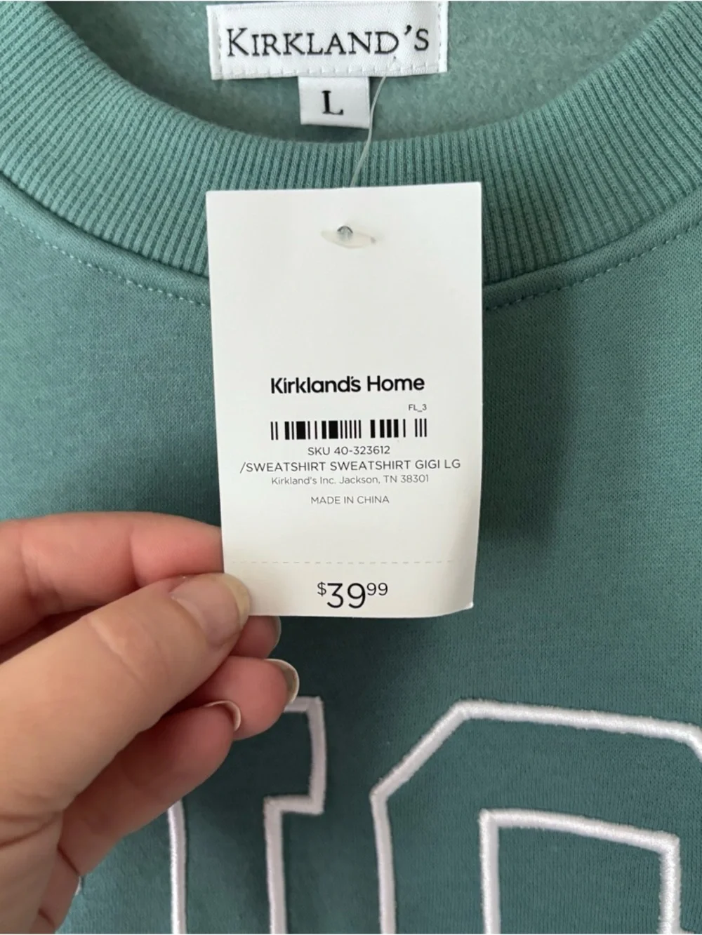 NWT 'GIGI' Appliqué Sweatshirt - Picture 2 of 4